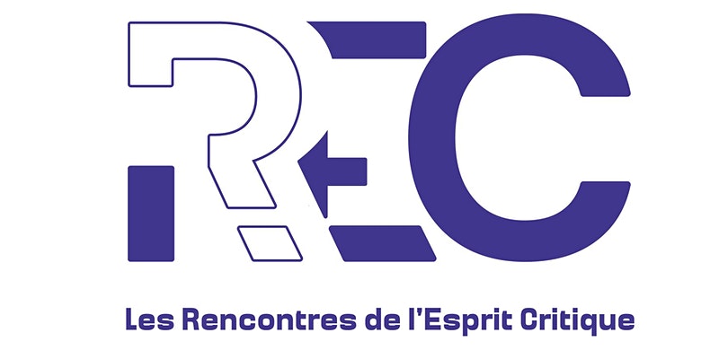 Logo du REC, les rencontres de l'esprit critique